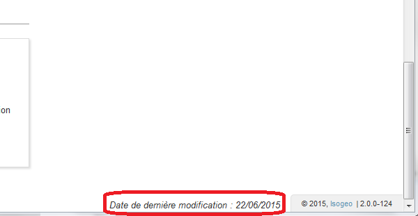 OC - Date de dernière modification de la métadonnée