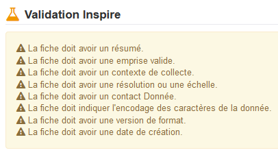 INSPIRE - Non valide