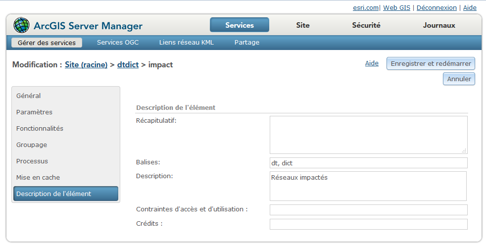 ArcGIS Server Manager