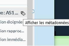 Afficher les métadonnées